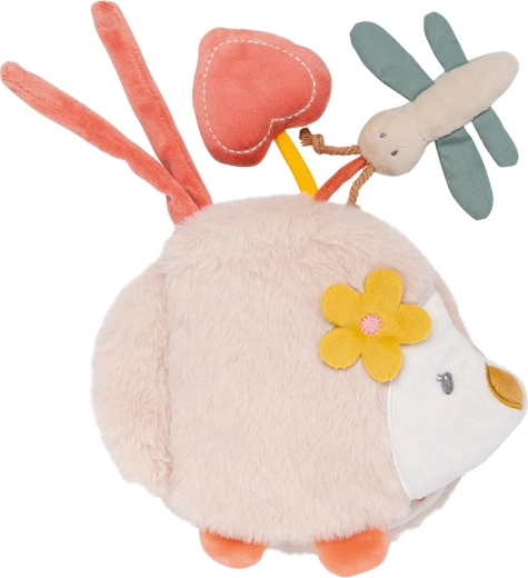 Pehme aktiivraamat siil Zoe 14 cm – NATTOU Mila, Zoe & Lana