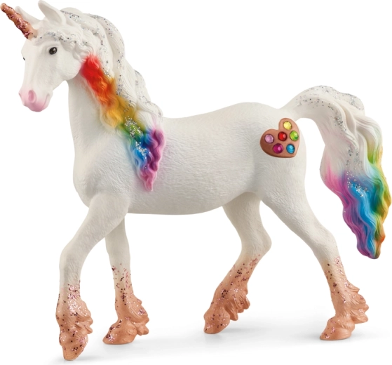 Schleich bayala Rainbow Unicorn Mare with Hearts