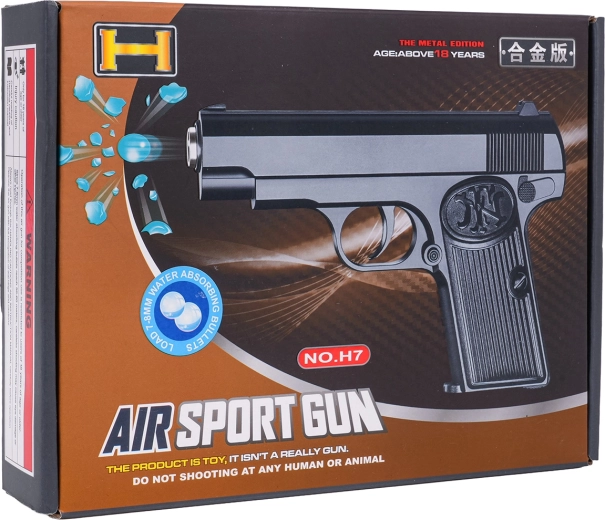 Vees geelikuulipüstol AIR GUN lastele