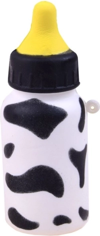 Foam toy in the shape of a bottle