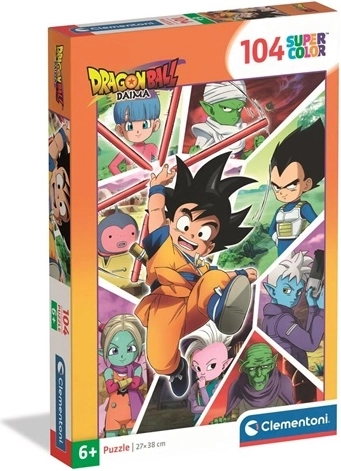 Clementoni pusle SuperColor Maxi 104 tükki Dragon Ball Daima