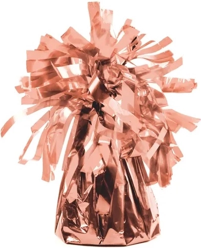 Roosakuldse (rose gold) fooliumõhupalli raskus - 1 tk