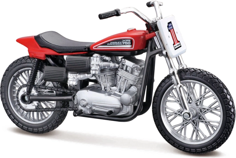 Maisto Harley-Davidson 1972 XR750 mootorratta mudel 1:18