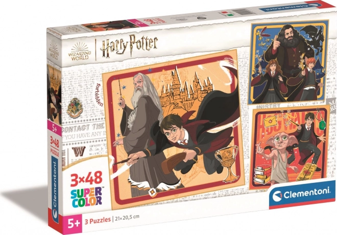 Puzzle Square: Harry Potter, 3x48 tükki