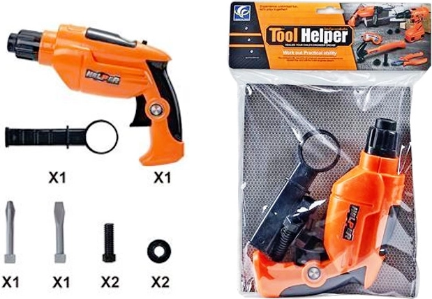 Children’s battery-powered drill/screwdriver - 1 piece