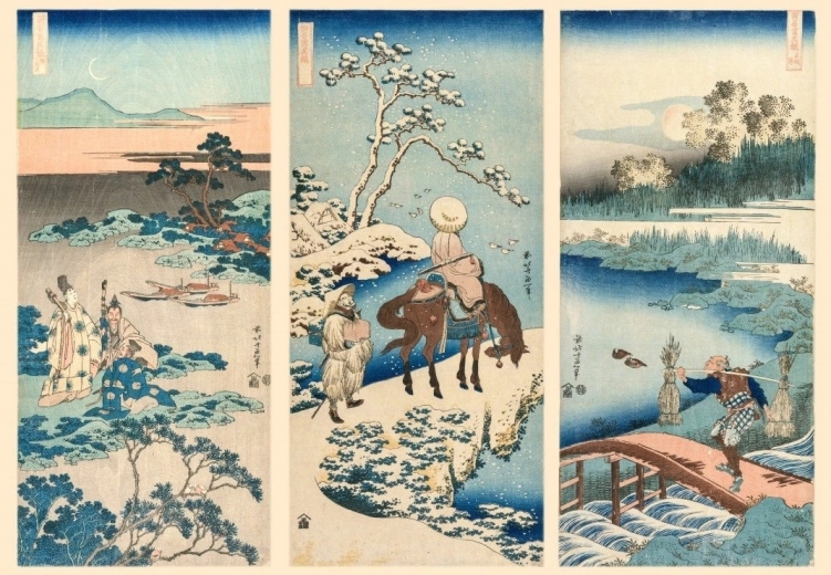 GRAFIKA Puzzle Hokusai kunst 1000 tükki