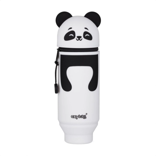 Panda silikoonist pliiatsikott