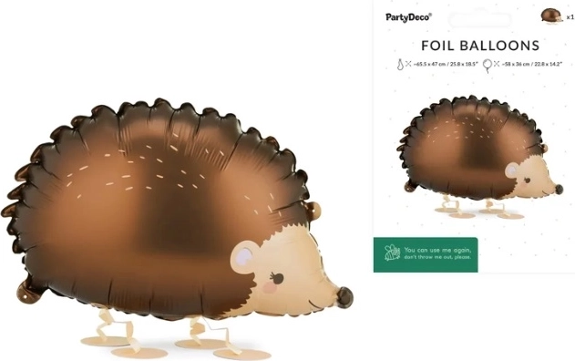 Fooliumõhupall siil 58 × 36 cm (segavalik)