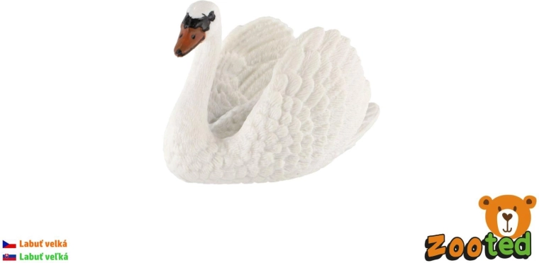 Suur luige plastfiguur 7 cm