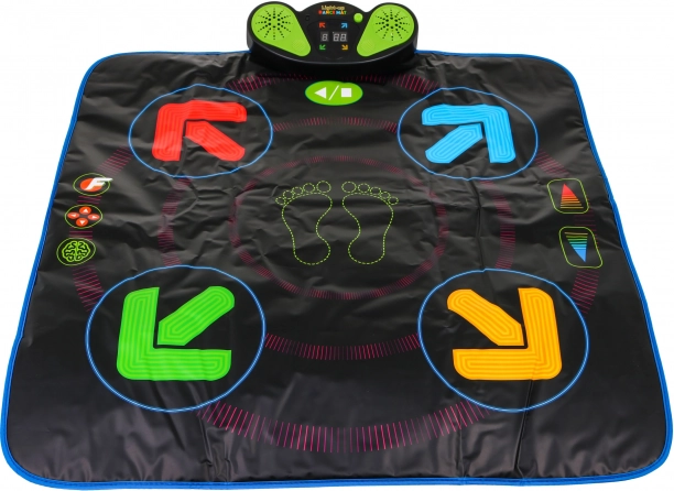 Best Disco interactive dance music mat for kids with game modes and an MP4 cable