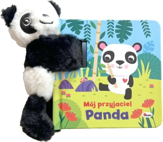 Minu panda-sõber – papiraamat pehme maskotiga