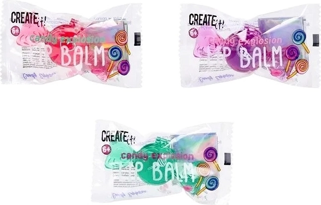 Create It! huulepalsam Candy Explosion kommipakendis