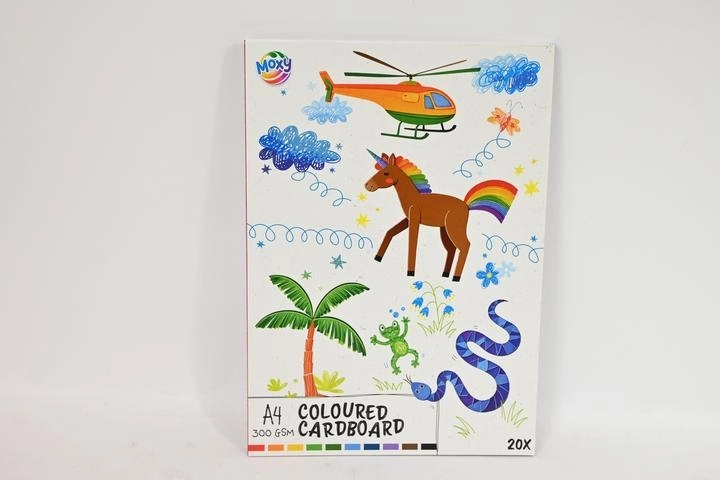 CCG värviline kartong A4 (20 lehte)
