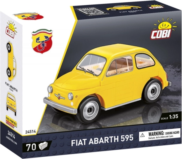 COBI Building Set Fiat ABARTH 595 1:35