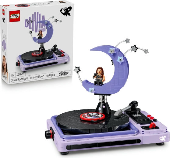 LEGO Editionsi Olivia Rodrigo kontserdilt pärit kuu