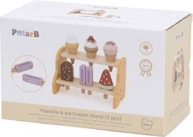 VIGA puidust jäätiselett – komplekt 6 jäätist