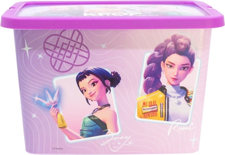 Stor hoiukast 7 l K-pop: Lovkyně démonů lilla – 1 tk