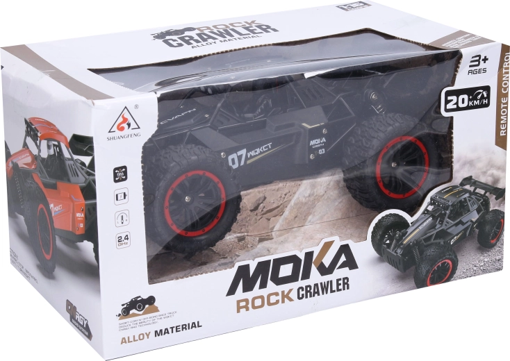 Metallist RC-bagi Moka kaugjuhtimisega 24 cm - 1 tk