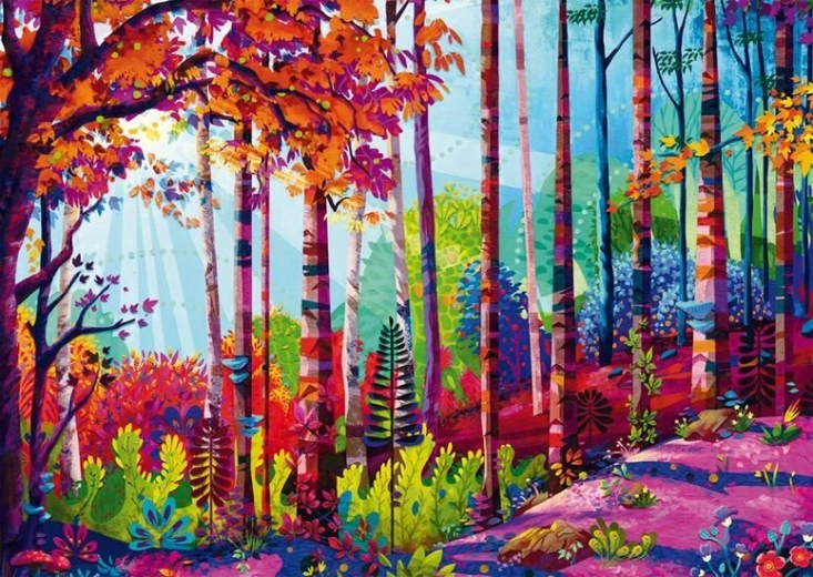 Puzzle In the Heart of the Forest 1000 pieces