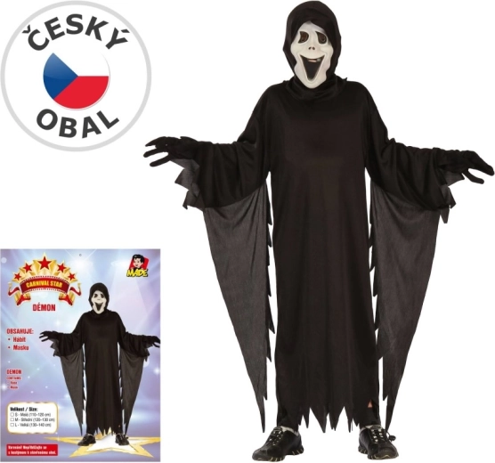 Laste karnevalikostüüm deemon 120–130 cm
