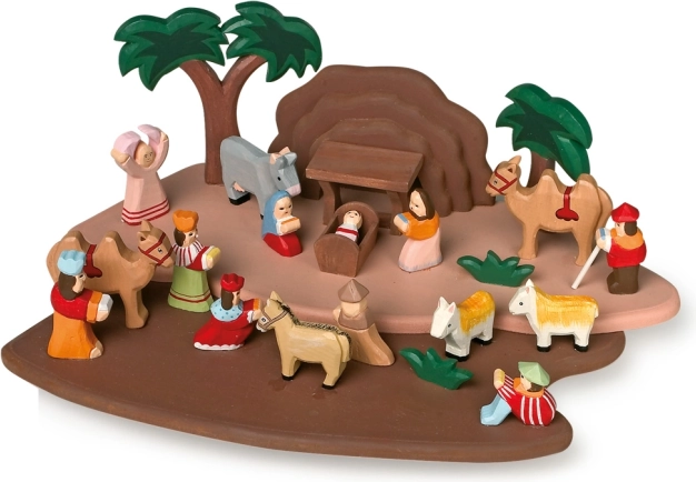Puidust jõulusõim figuuridega lastele small foot