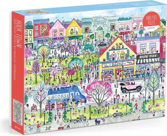 Pusle 1000 tükki „Book Town” firmalt Galison – MICHAEL STORRINGS