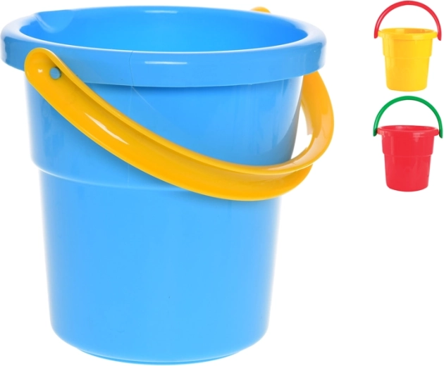 Plastist ämber lastele 18 cm – 3 värvi
