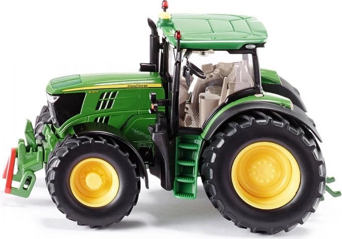 Siku Farmer John Deere 6210R tractor with tipping trailer