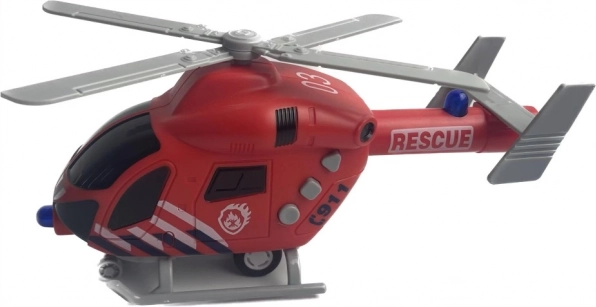 Plastmassist helikopter lastele