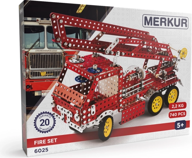 Merkur Fire set ehituskomplekt väikestele tuletõrjujatele