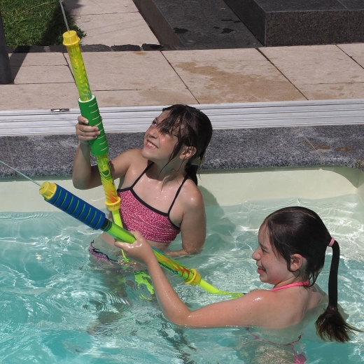 Schildkröt aqua splasher veepüstol sinine