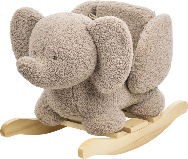 Nattou kiikhobune pehme elevandike Teddy taupe