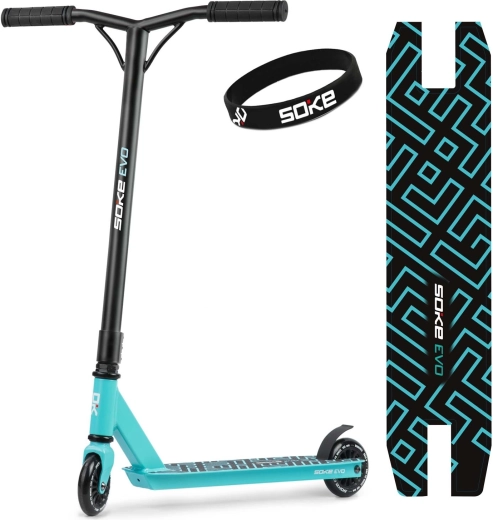 Soke EVO Freestyle Scooter Light Blue