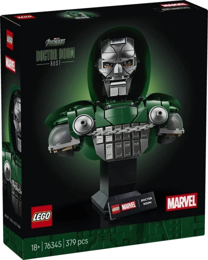 LEGO Marveli Doktor Doomi büst