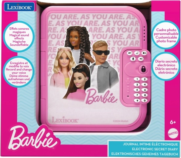 Lexibooki elektrooniline salapäevik BARBIE