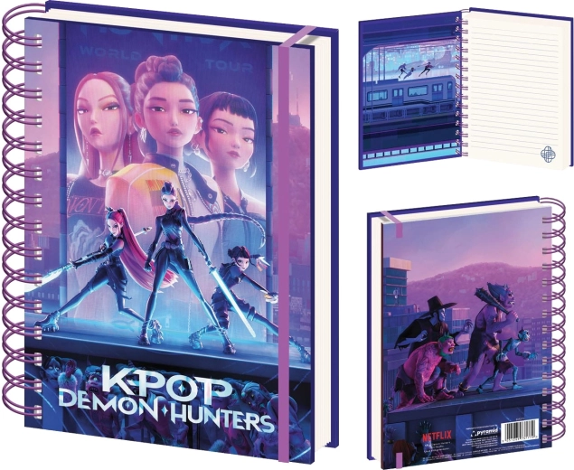 Spiraalvihik A5 K‑pop Demon Hunters