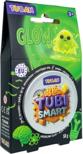 Tubi Smart Modeling Clay glowing in the dark 50 g