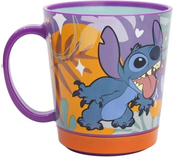 Ohutu plastist kruus Stor Lilo ja Stitch Smartgrip 410 ml – 1 tk