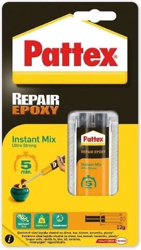 Epoksüliim 11 ml, 5 minutit PATTEX Repair Uni