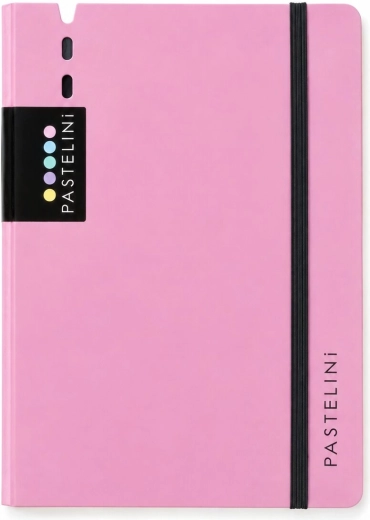 Pastelini Karis foam A5 four-ring binder notebook, pink