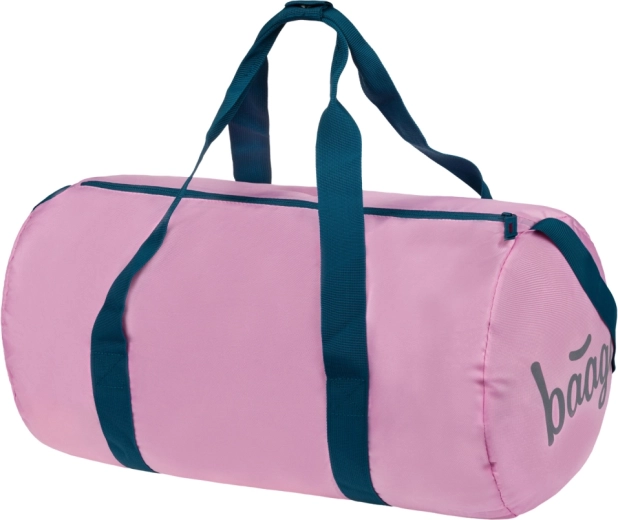Foldable Sports Bag BAAGL Hoop Rose made from Recycled Material