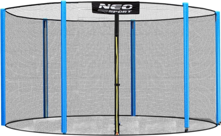Neo-Sport välimine turvavõrk batuudile 244–252 cm (8 ft) 6 postiga