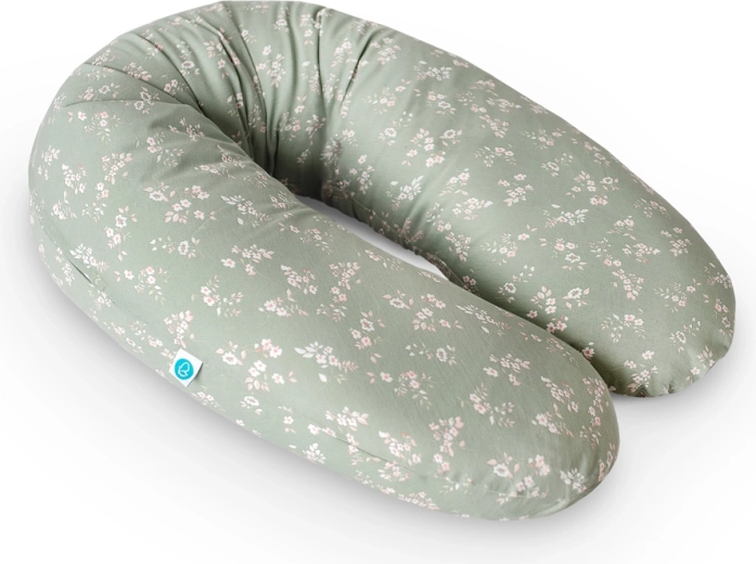 Ceba nursing and pregnancy pillow Cebuska Multi Green Meadow 190 cm