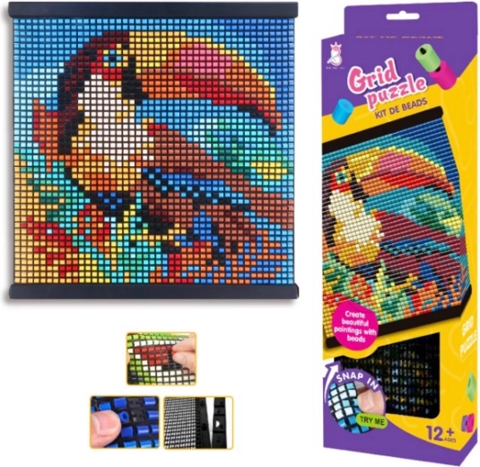 Creative Bead Mosaic – Set for Assembling Pictures