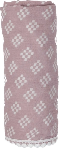Lodgeri musliinist mähkimistekk swaddler tribe muslin rose