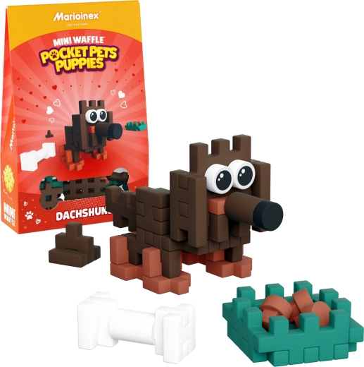 Mini Waffle Pocket Pets ehituskomplekt – siil firmalt Marioinex