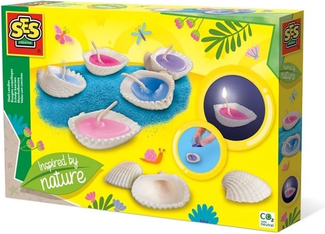 SES Creative Shell Candle-Making Set