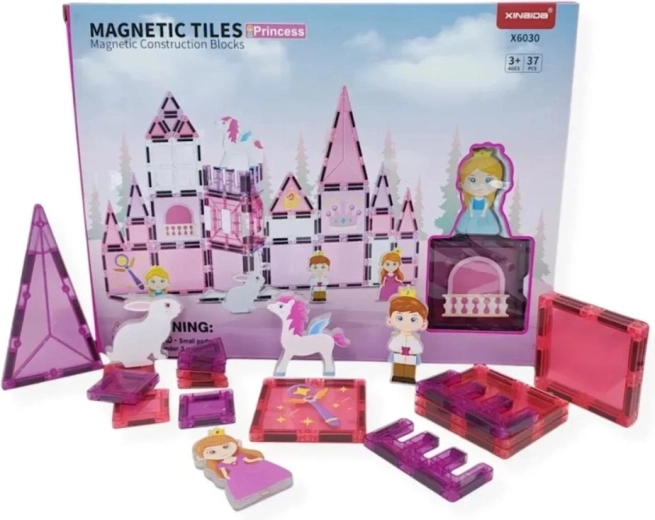 Magnetic Building Blocks Magical Magnet Princess – 37 pieces