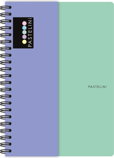 Spiraalplokk A4 PASTELINI rohe-lilla