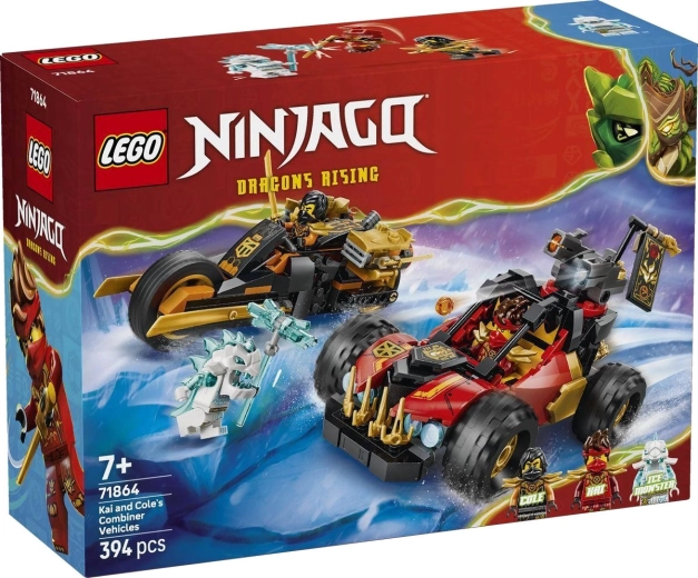 LEGO NINJAGO Kai and Cole's Combined Vehicles